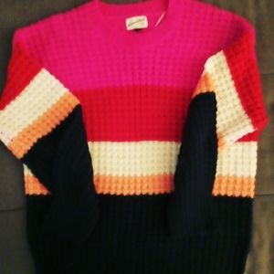 Great Sweater Deals! Beautiful Cozy Sweater Mulit-Color Block